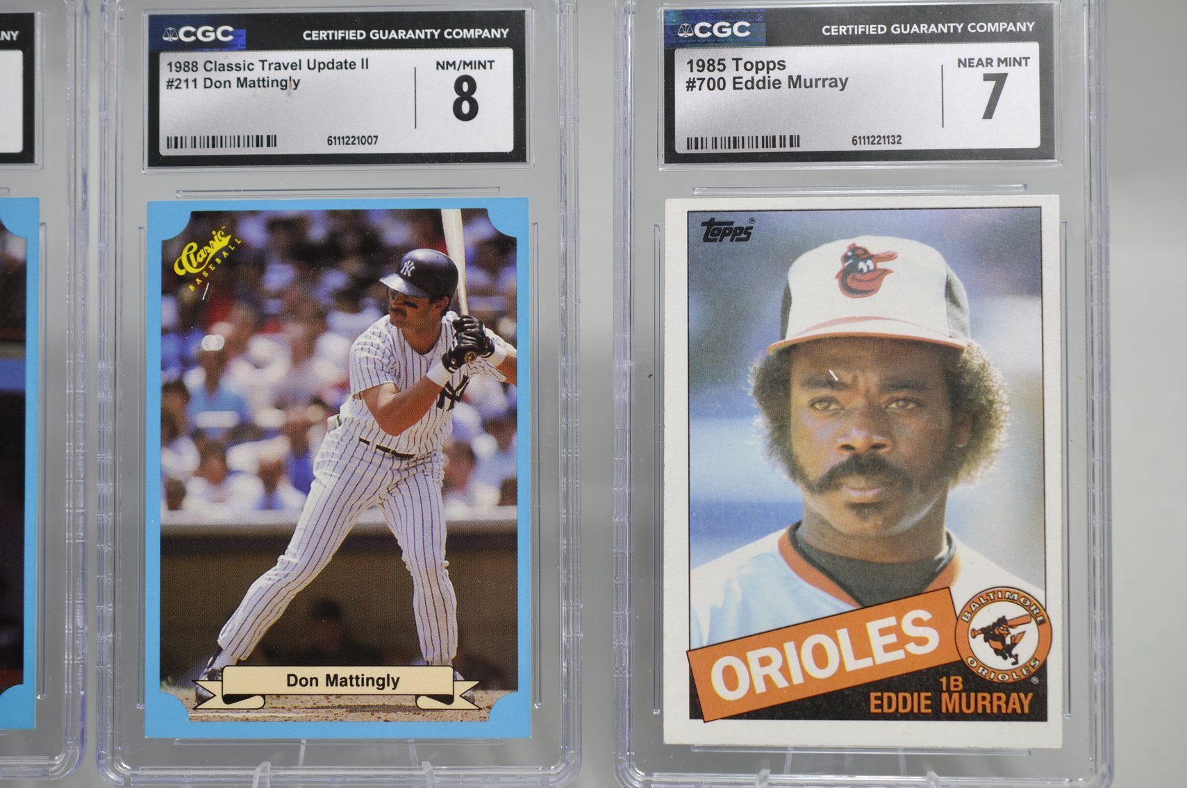 80's Players Graded Cards