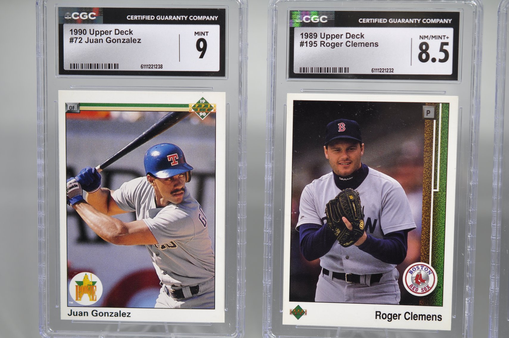 Late 80's Greats- Graded Cards Collection