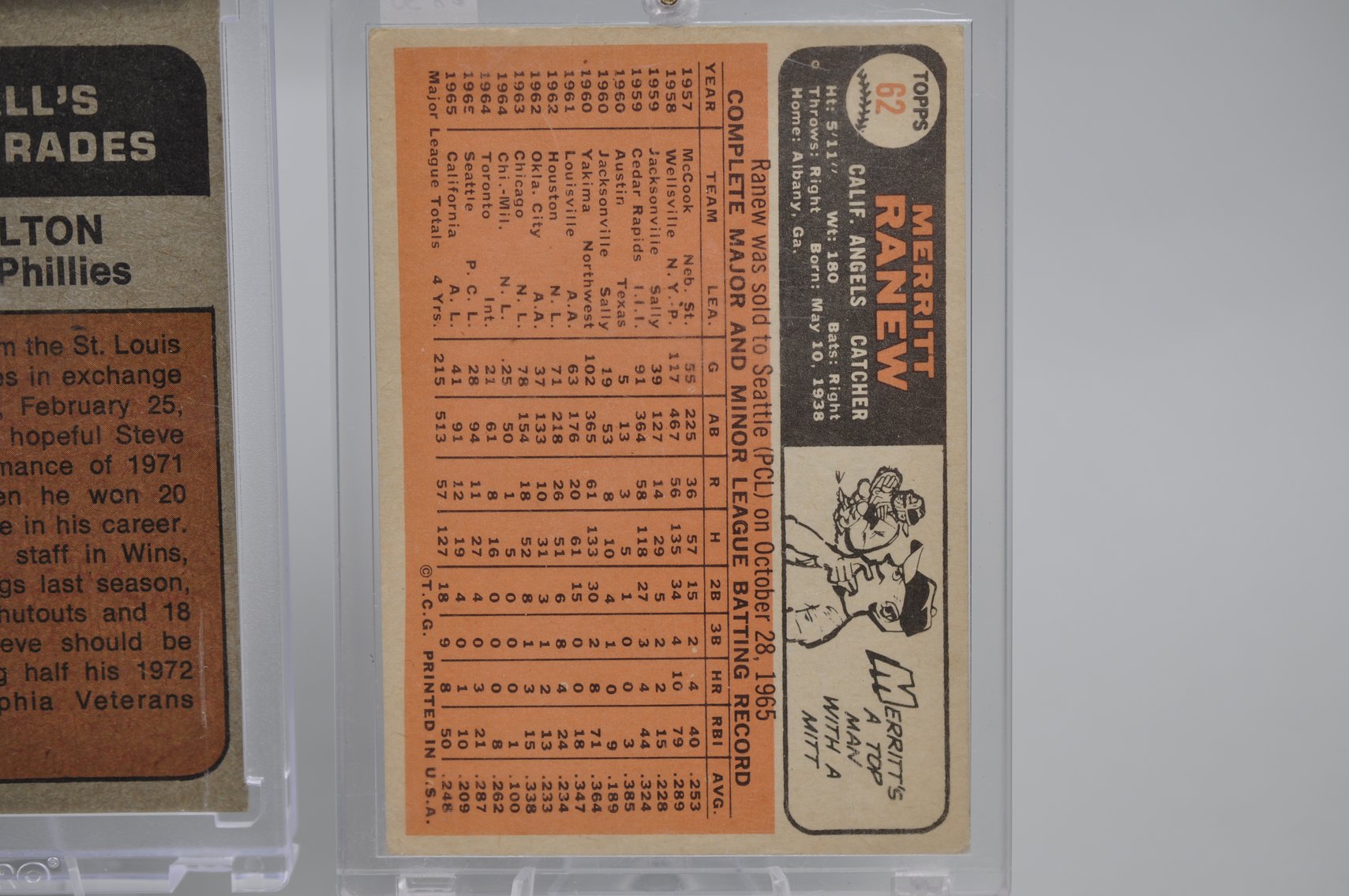 60's & 70's Baseball Card Assortment