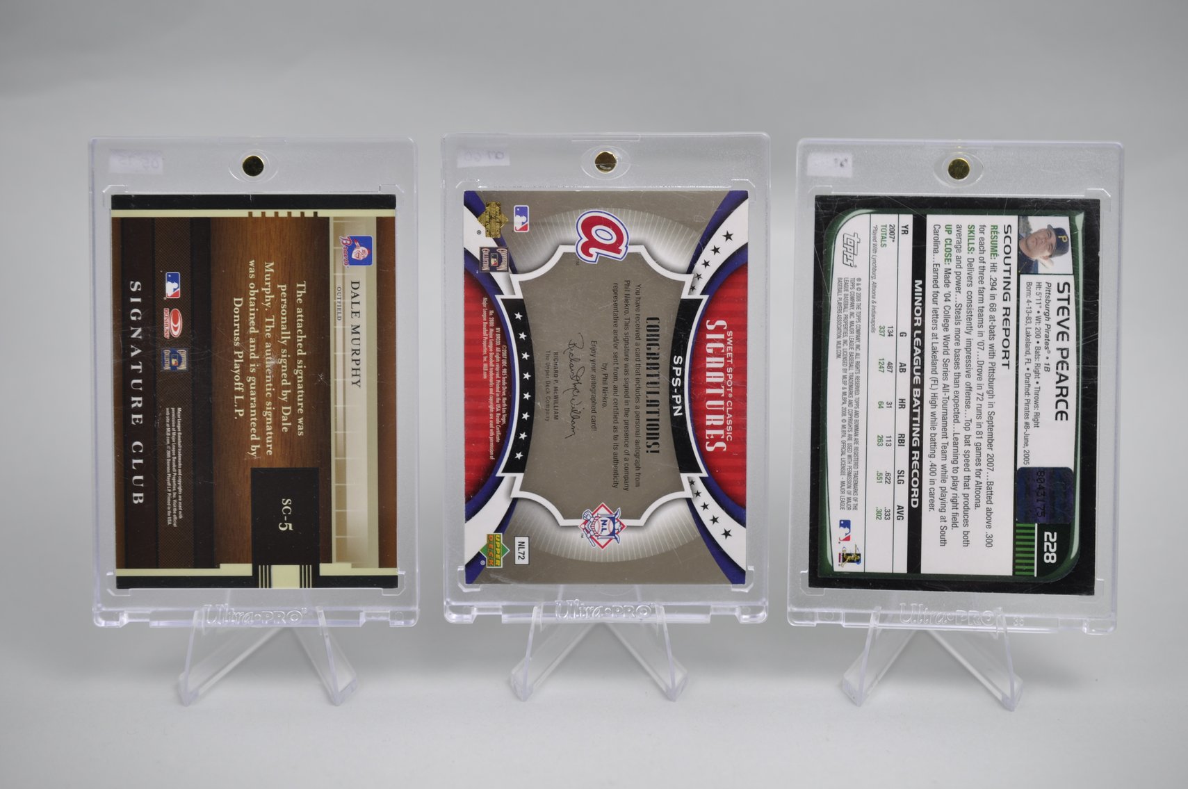 Sweet Spot & Signature Club Baseball Card Collection