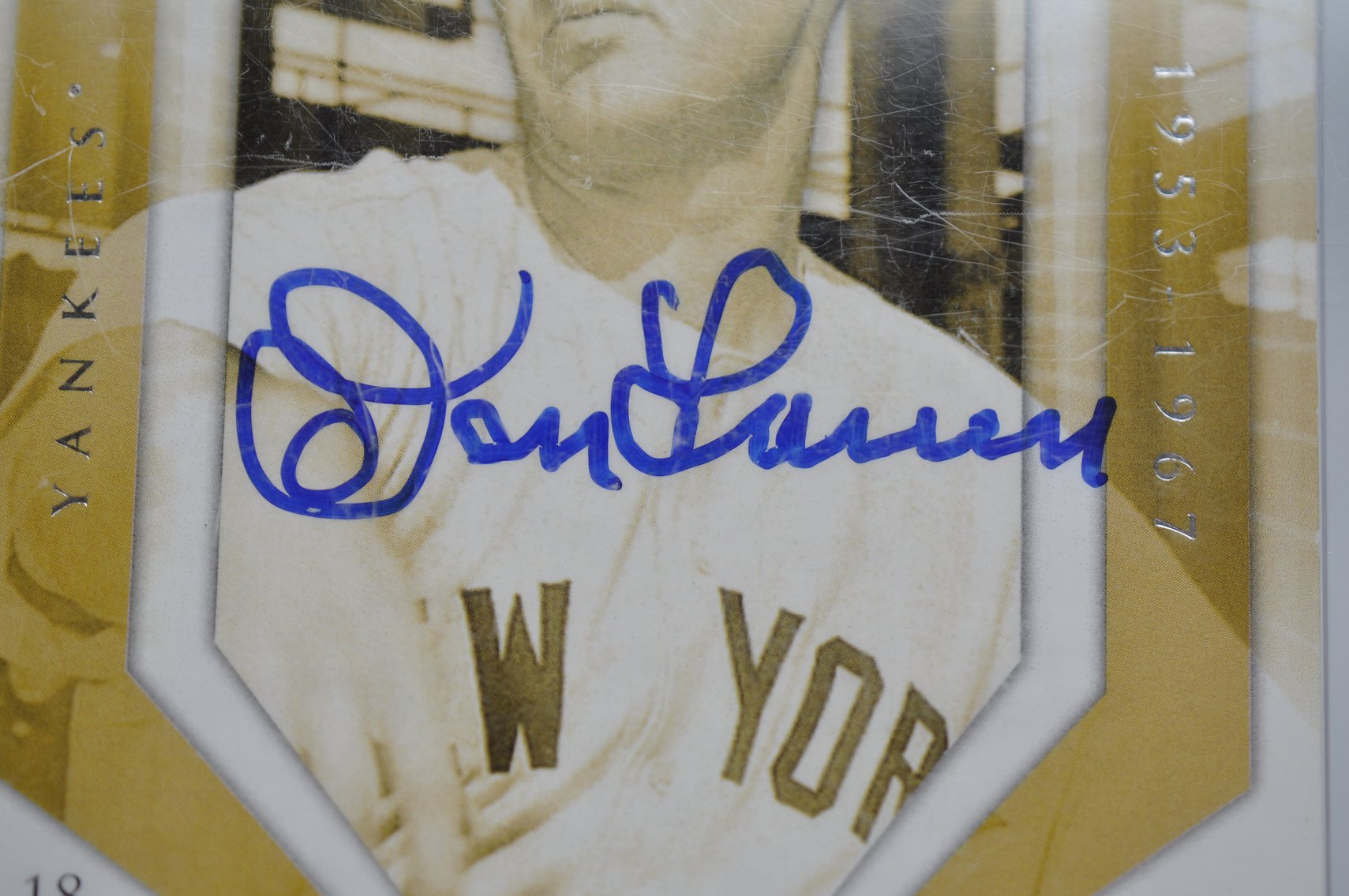 Signed Auto and Patch Cards