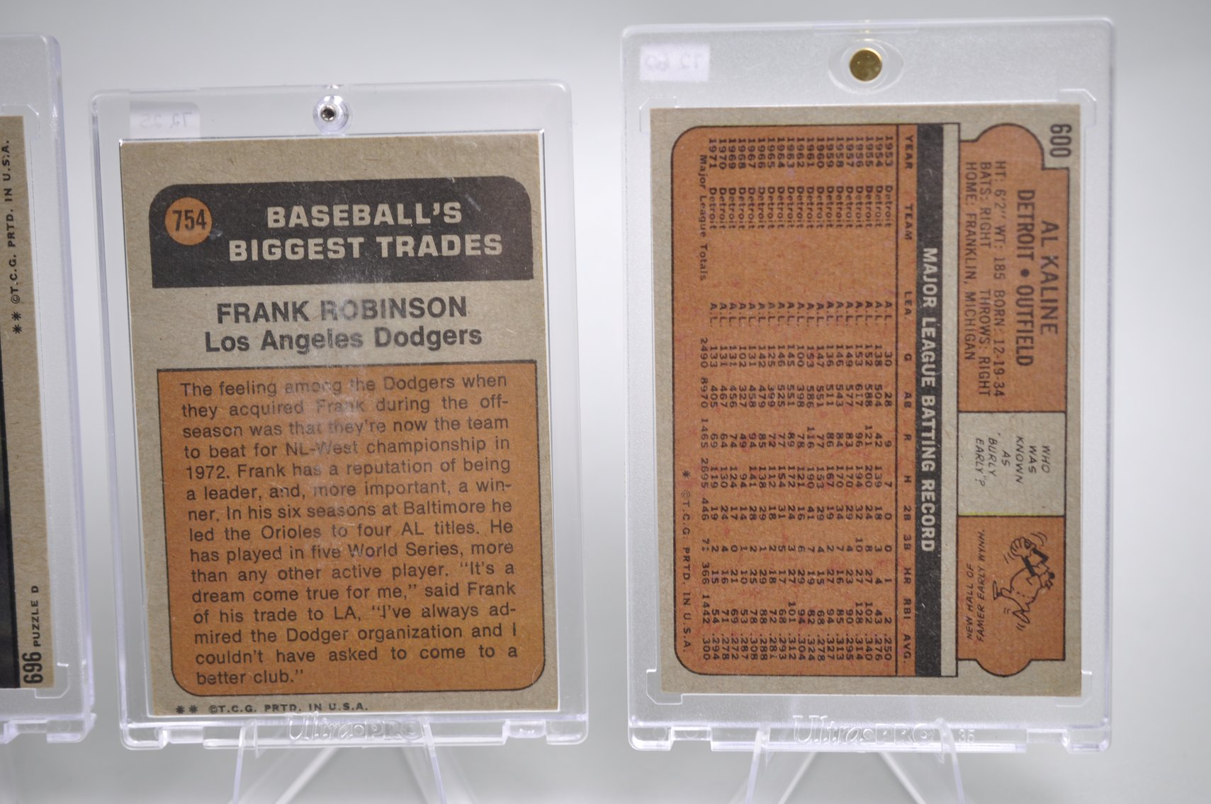 1972 Baseball Card Assortment