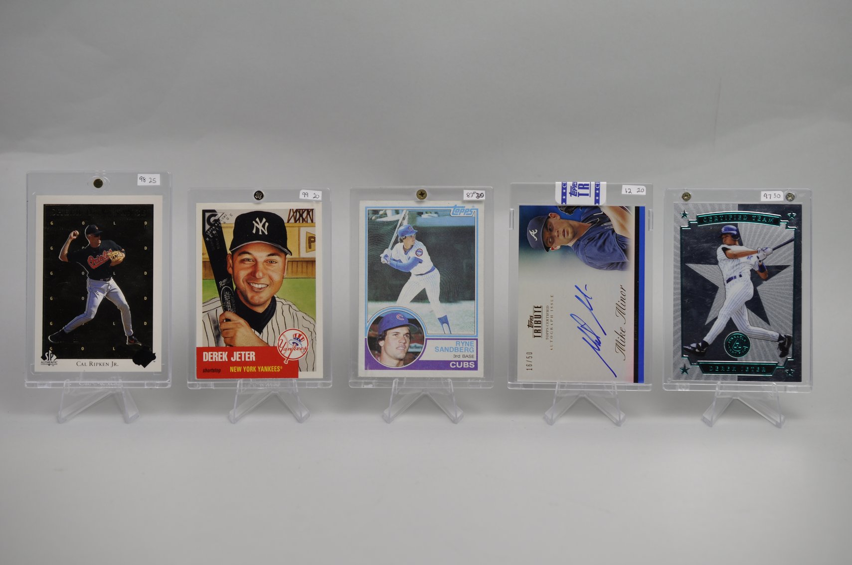 1980s through 2000s Baseball Card Assortment
