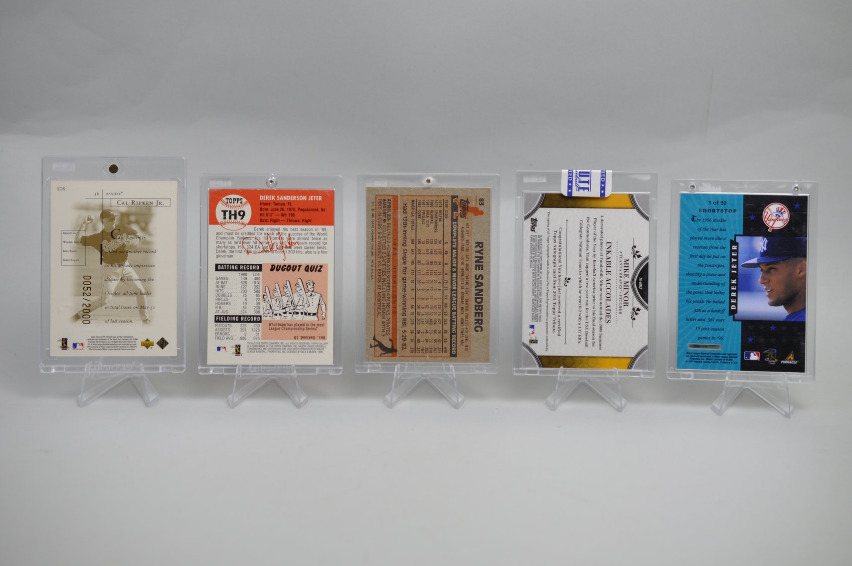 1980s through 2000s Baseball Card Assortment