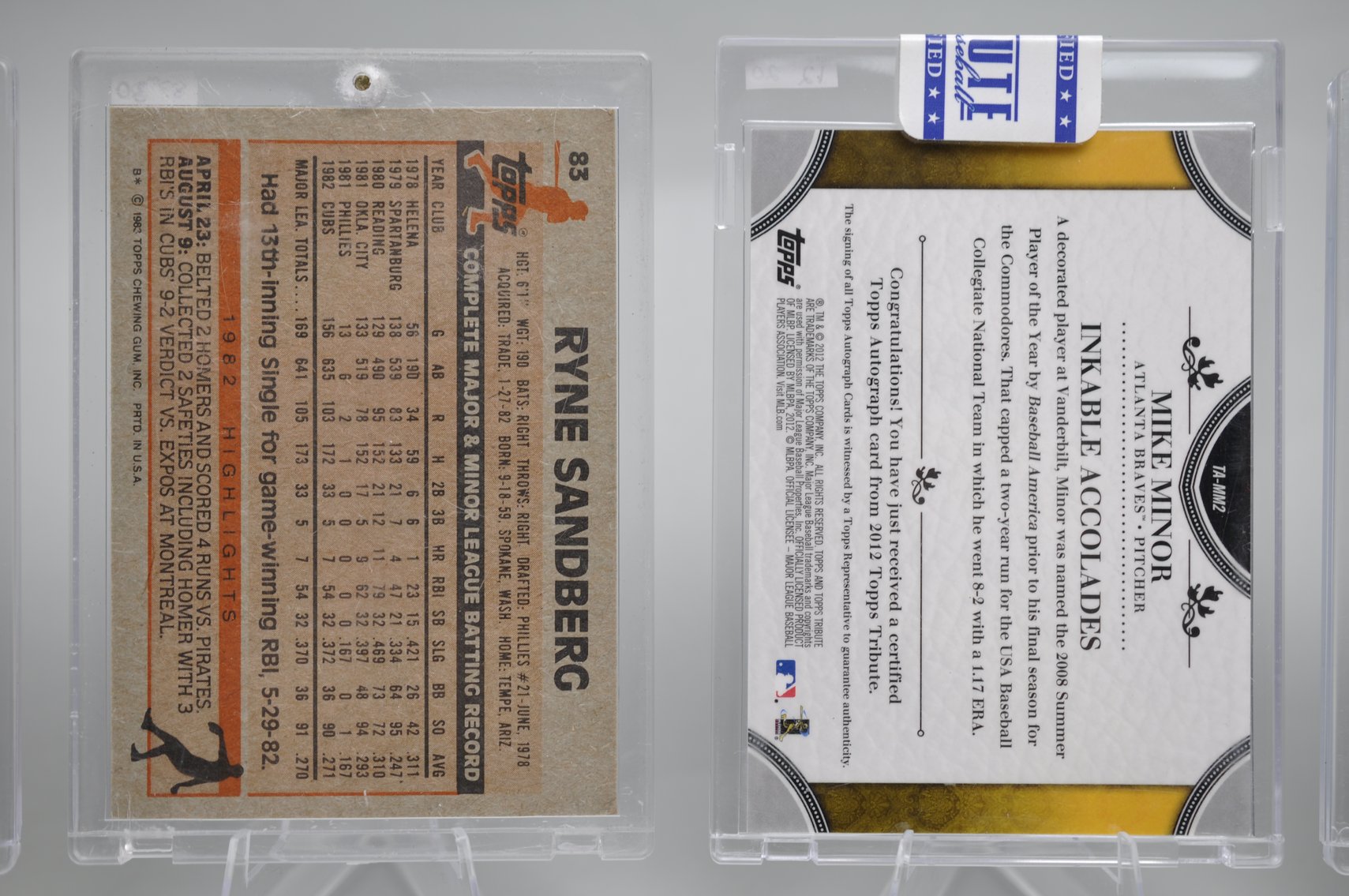 1980s through 2000s Baseball Card Assortment