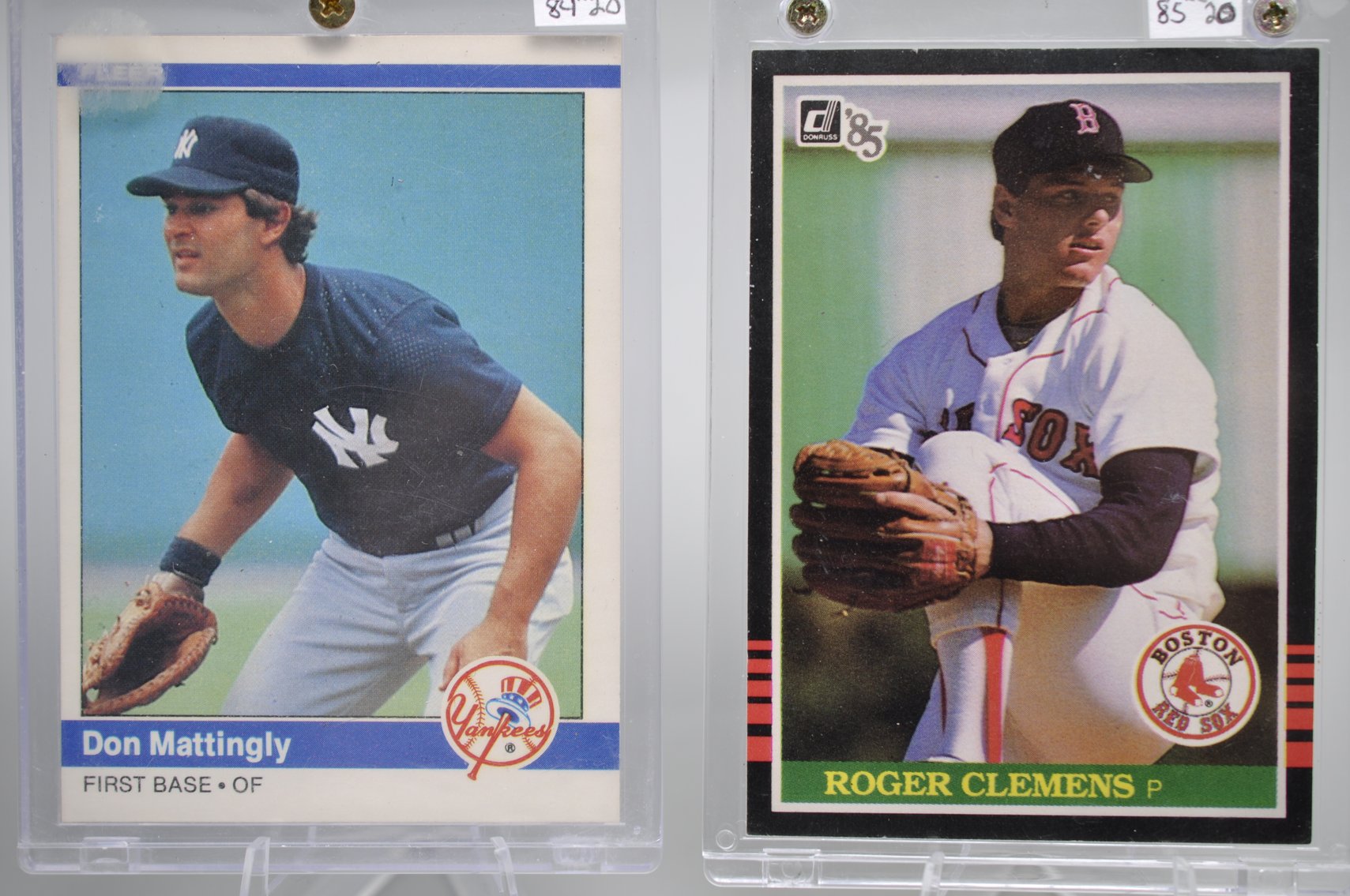 Early-Mid 80's Assortment Baseball Cards