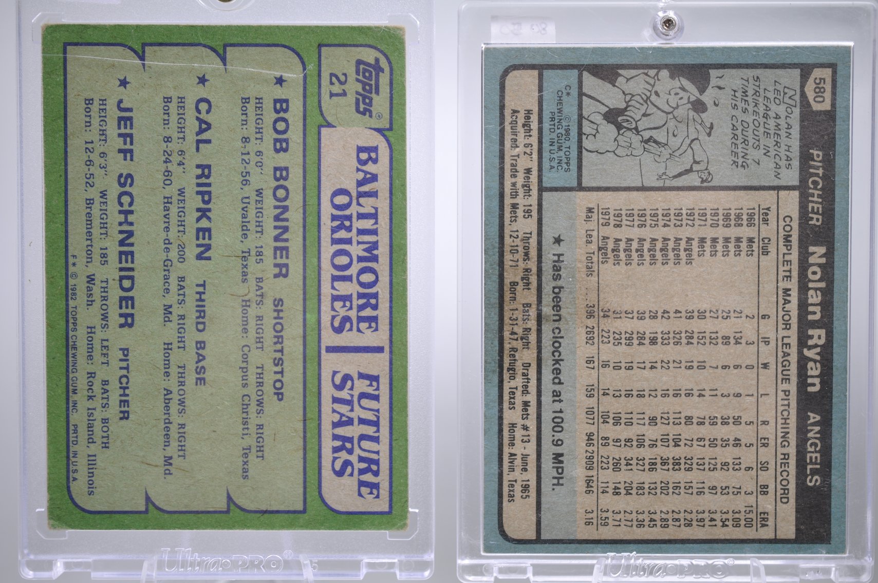 Early-Mid 80's Assortment Baseball Cards