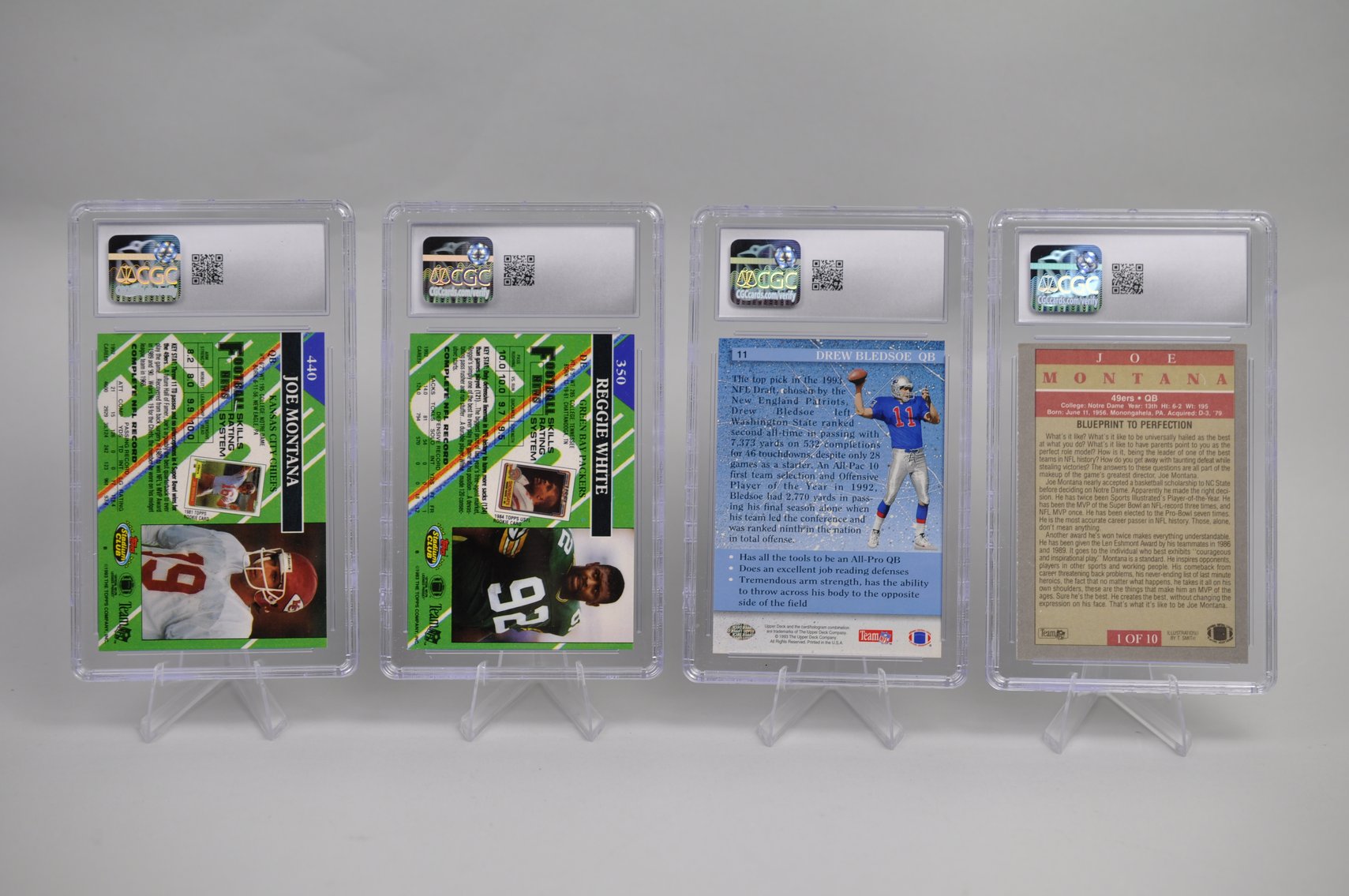 NFL Legends Graded Cards Collection