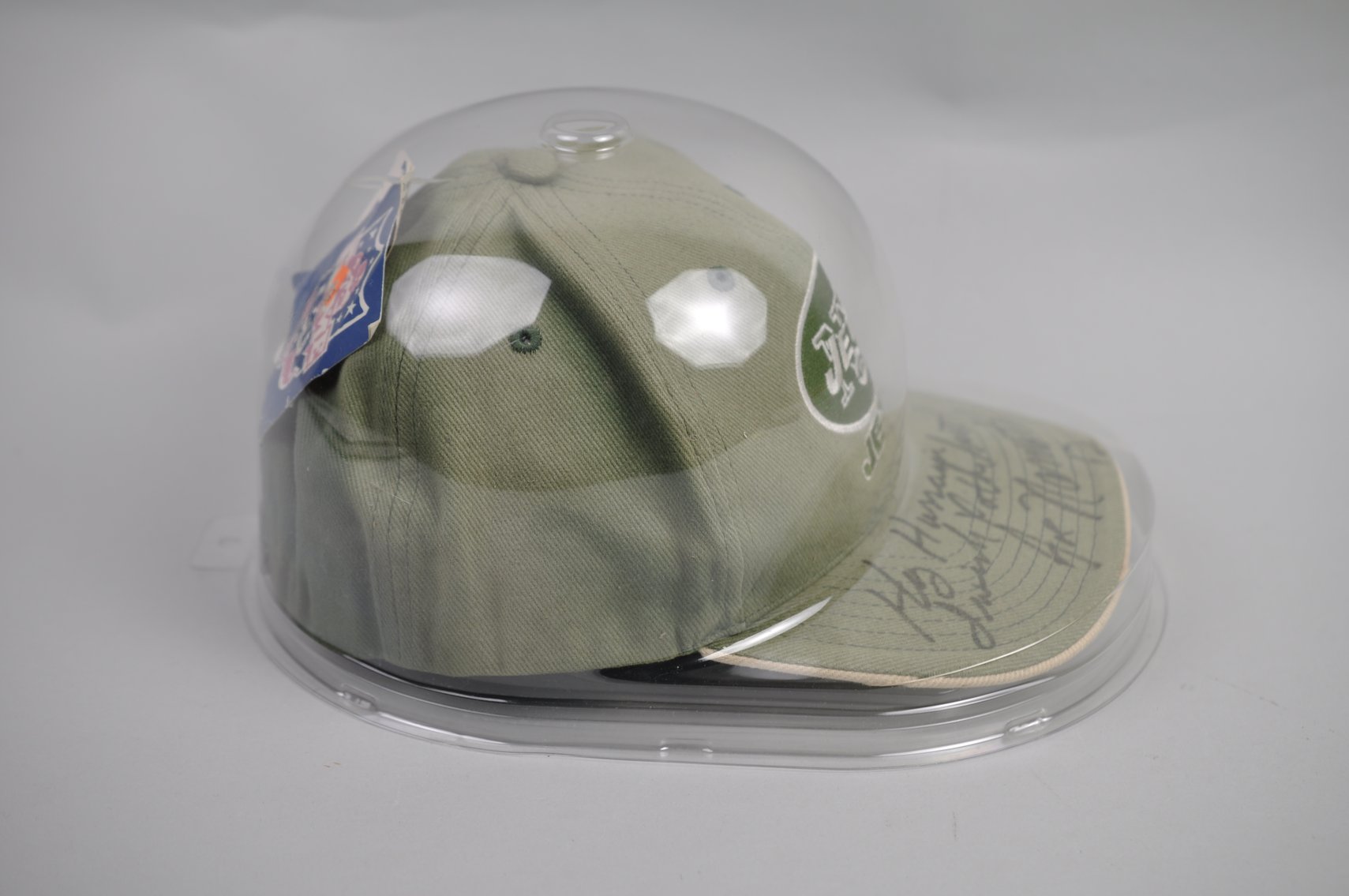 Joe Namoth Signed Hat and Unsigned Book