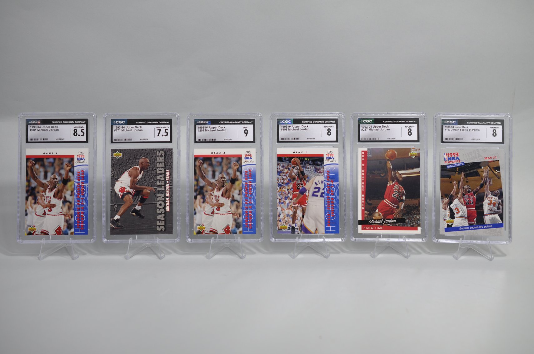 Michael Jordan Graded Cards Collection