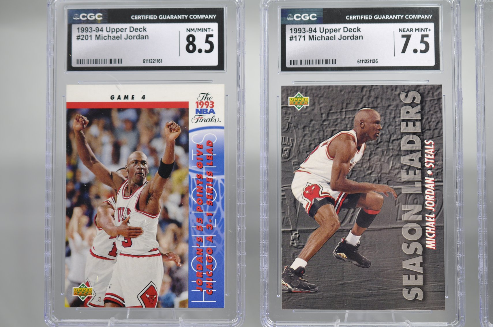 Michael Jordan Graded Cards Collection