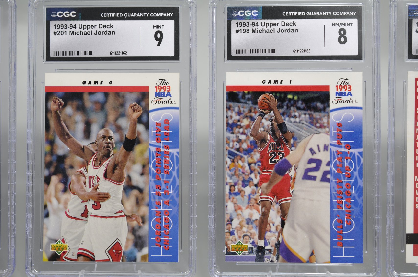 Michael Jordan Graded Cards Collection