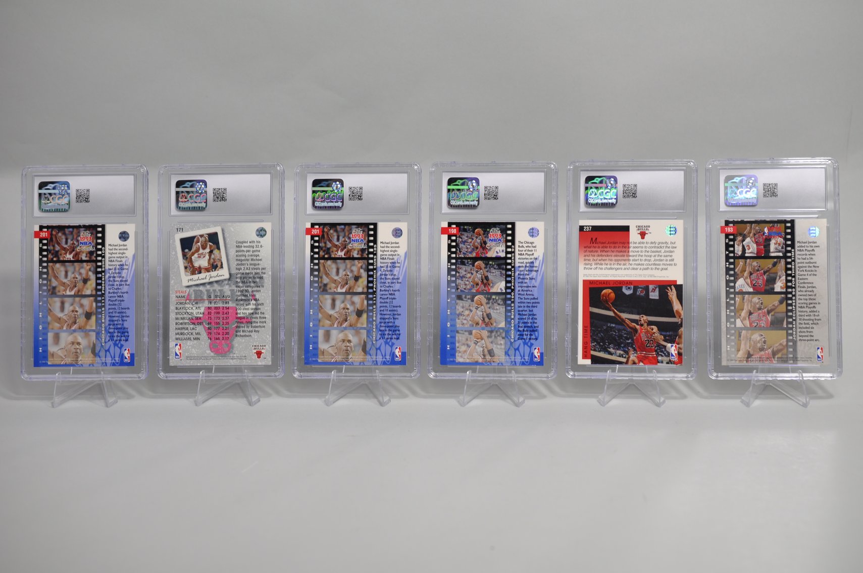 Michael Jordan Graded Cards Collection