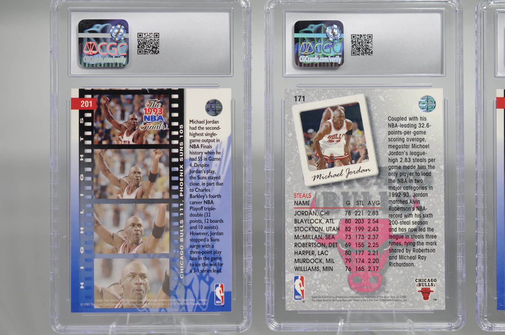 Michael Jordan Graded Cards Collection