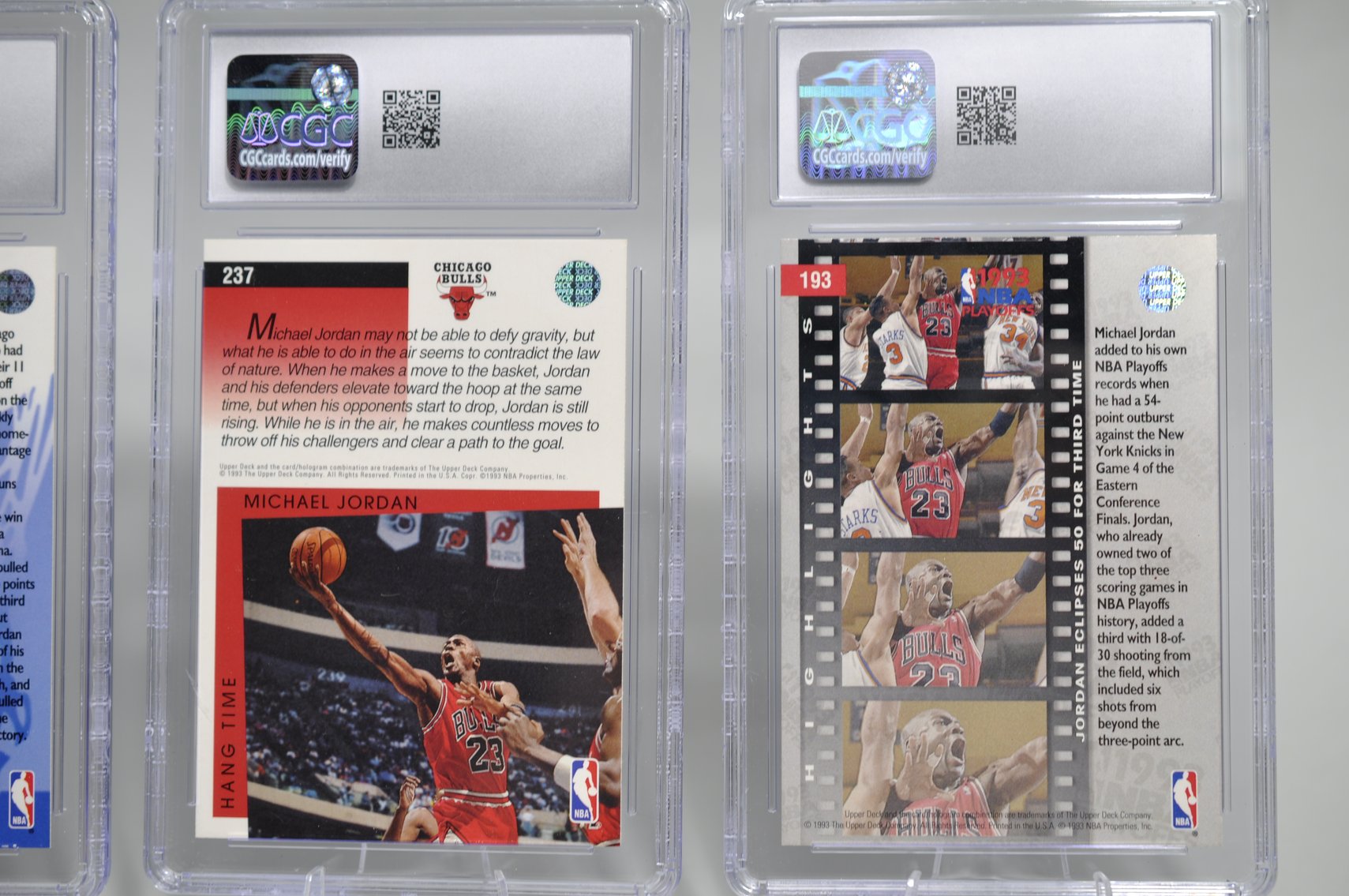Michael Jordan Graded Cards Collection