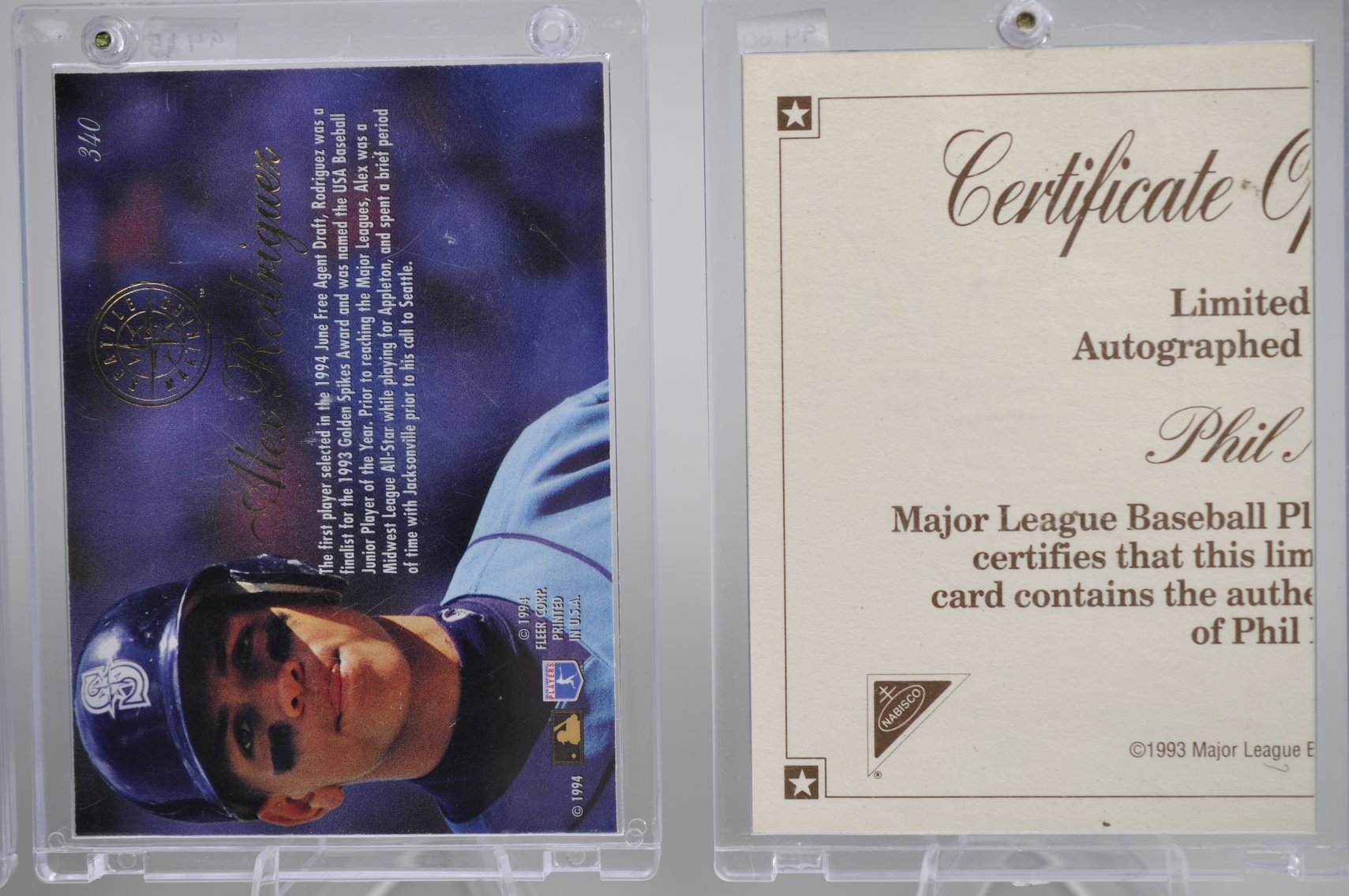 Early 90's HOF'ers Cards