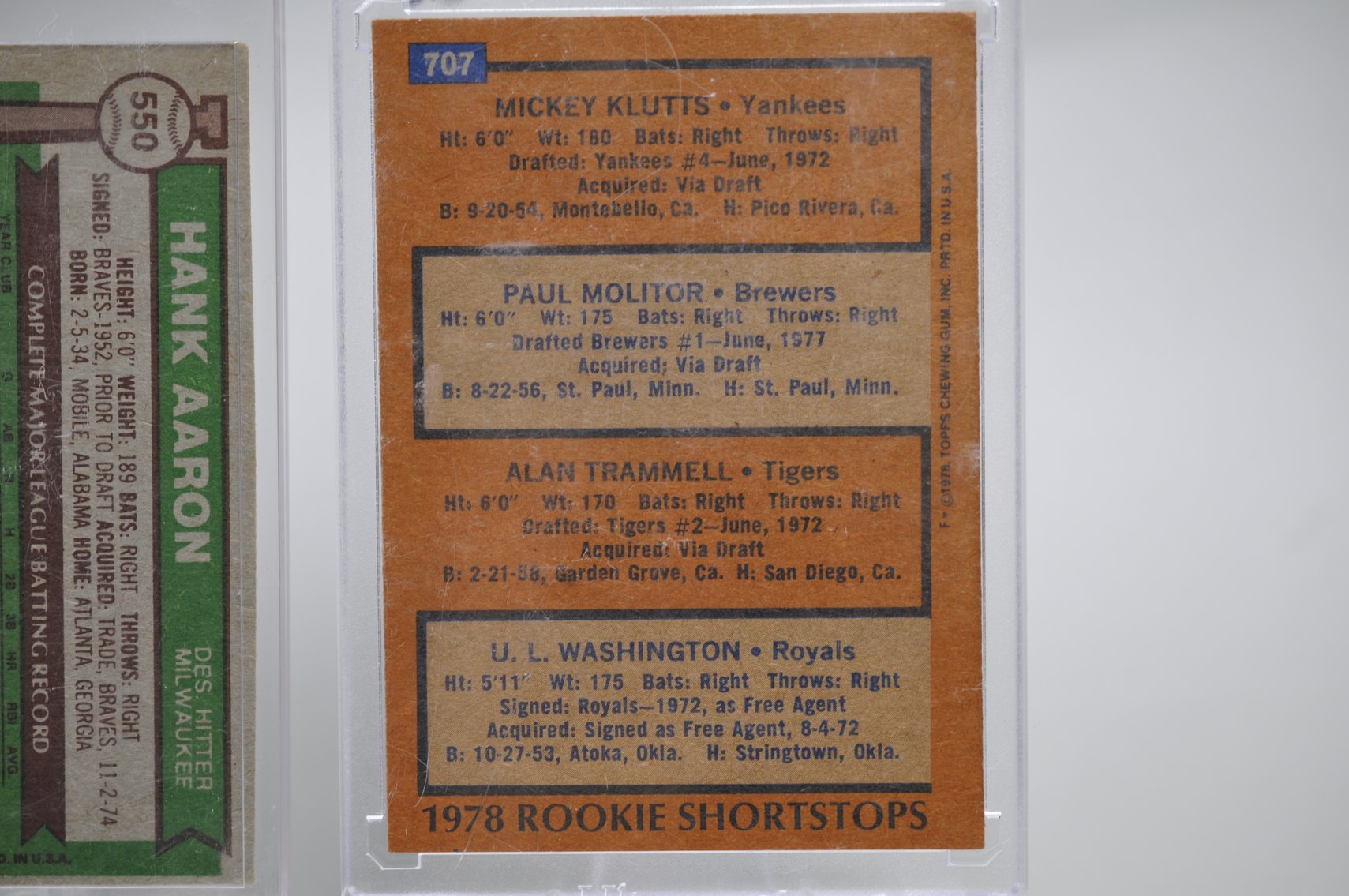 1970's Baseball Greats
