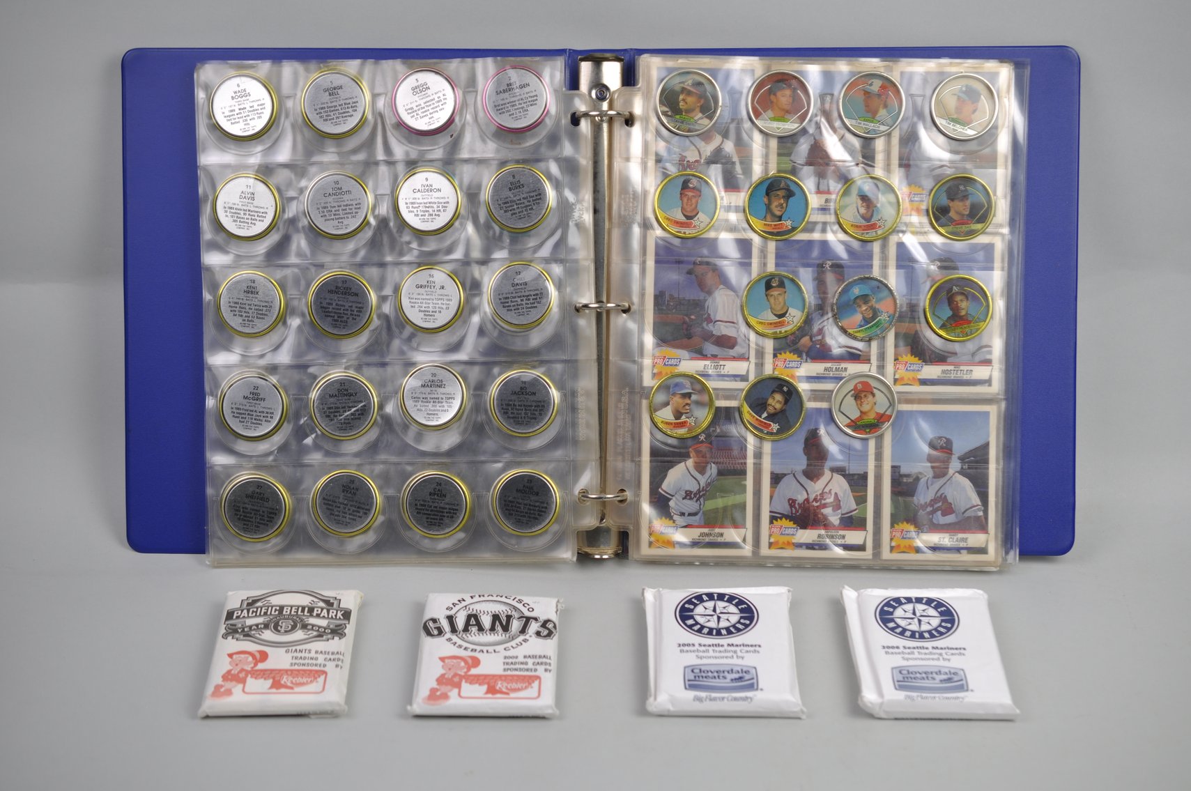 Baseball Club Pack & Richmond Braves Metal Coins