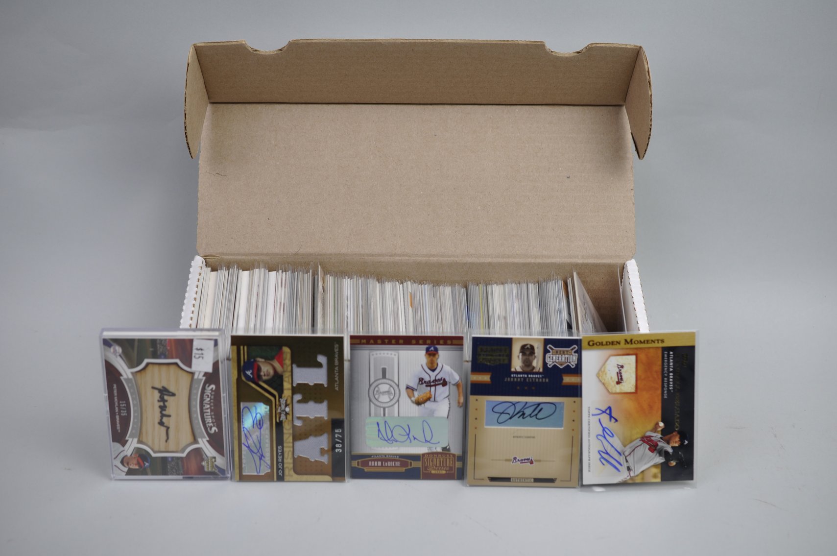 Atlanta Braves Player Autographed Cards