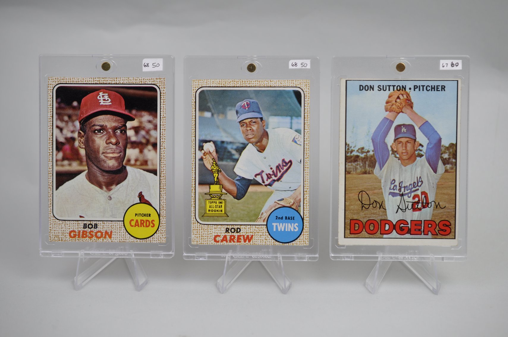 60's HOF Player Cards