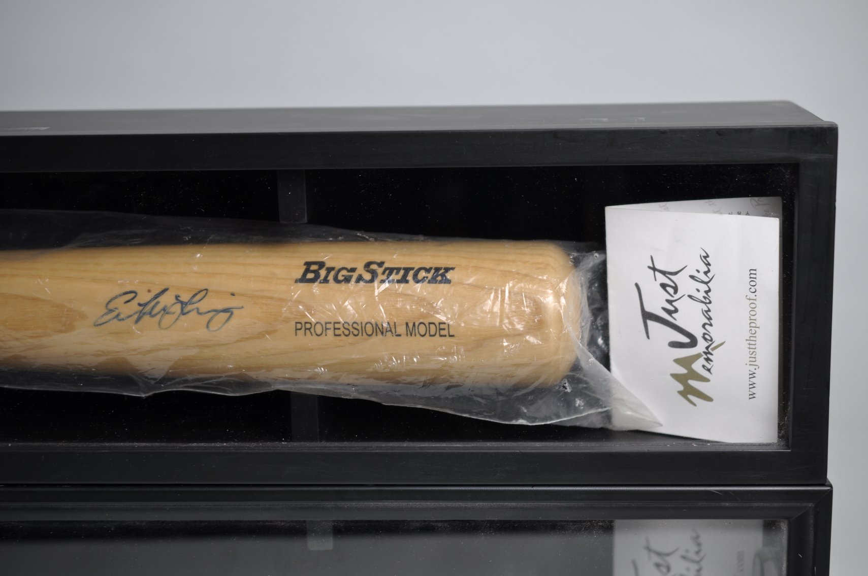 Signed Baseball Bats in Cases with COA