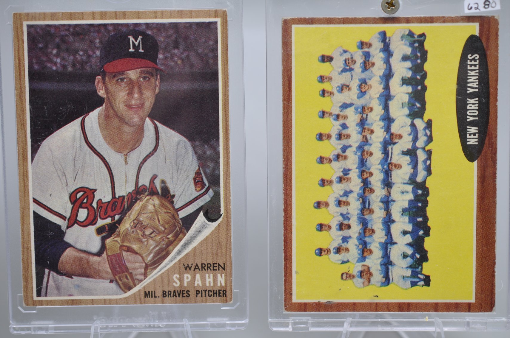 1959 and 1962 Baseball Card Collection