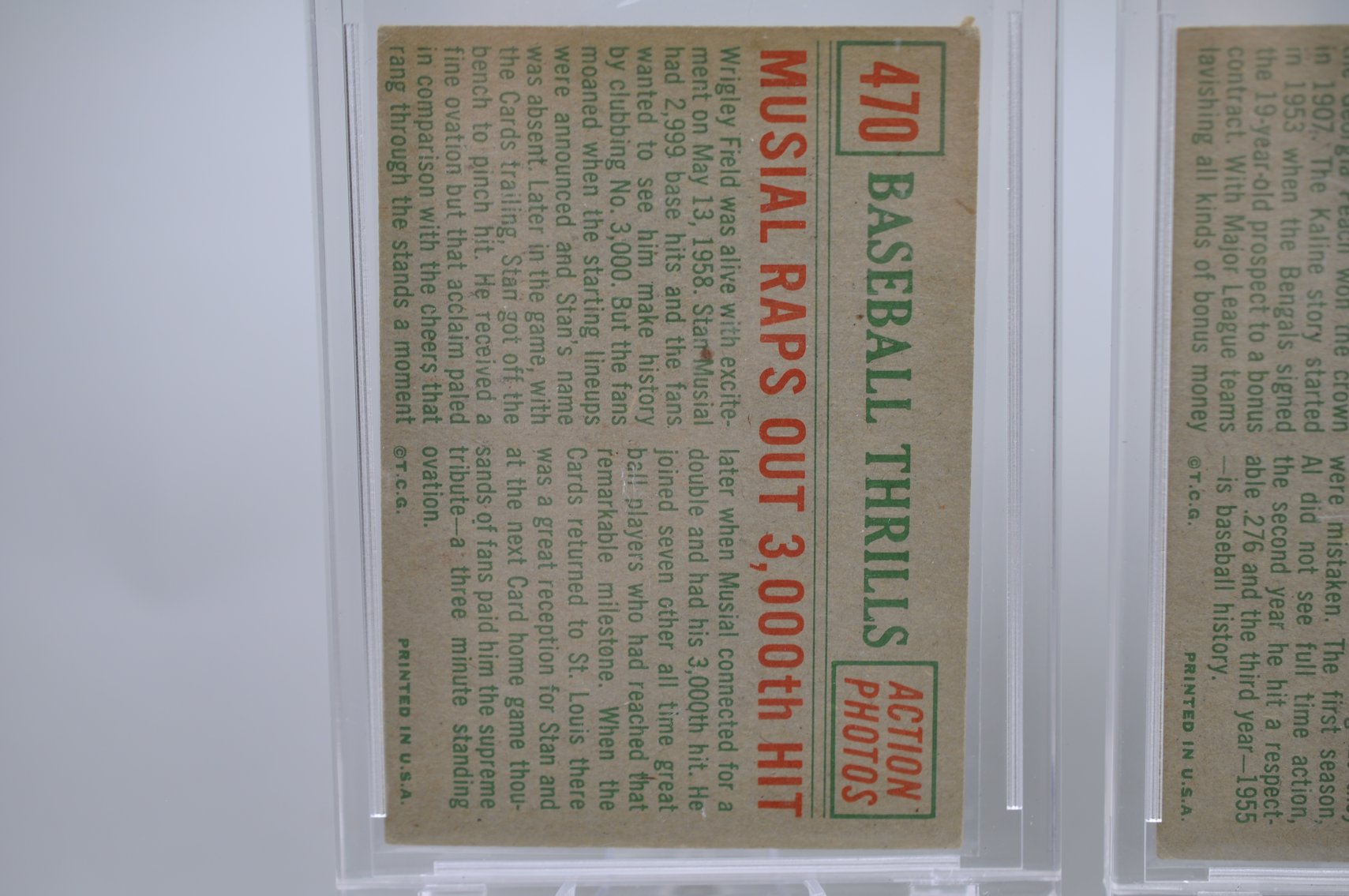 1950s Baseball Card Assortment