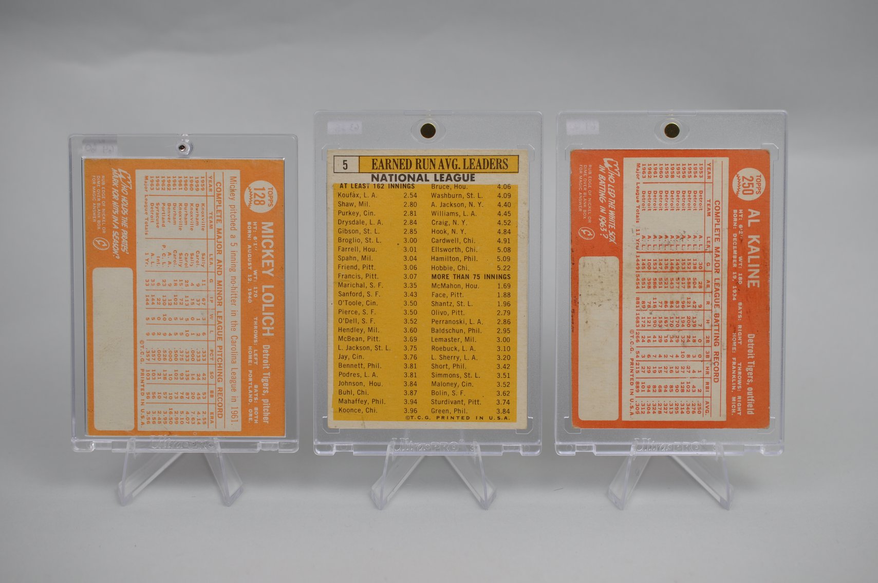 Baseball Cards from the 1960's