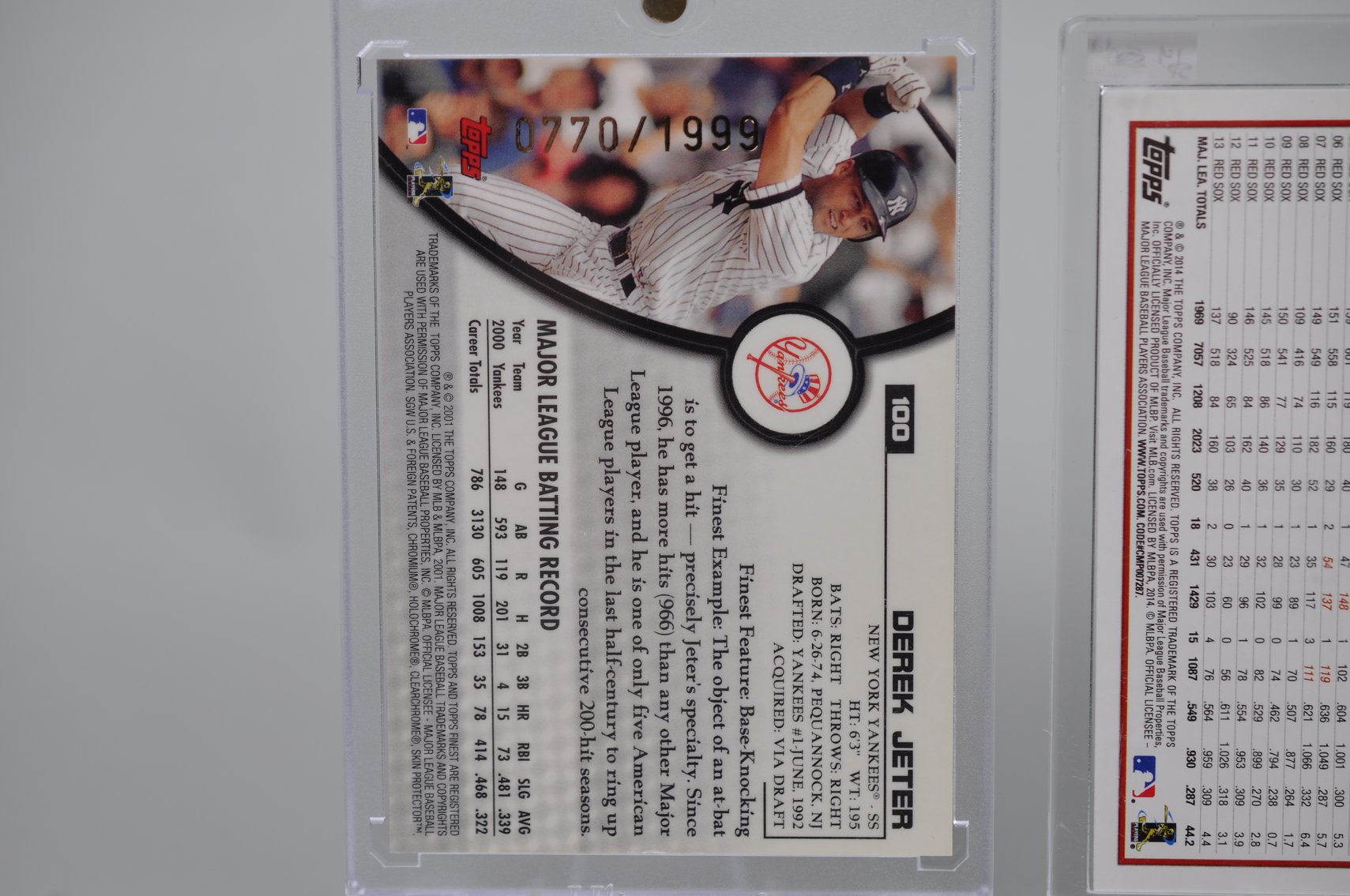 Kershaw, Ortiz, and Jeter Cards