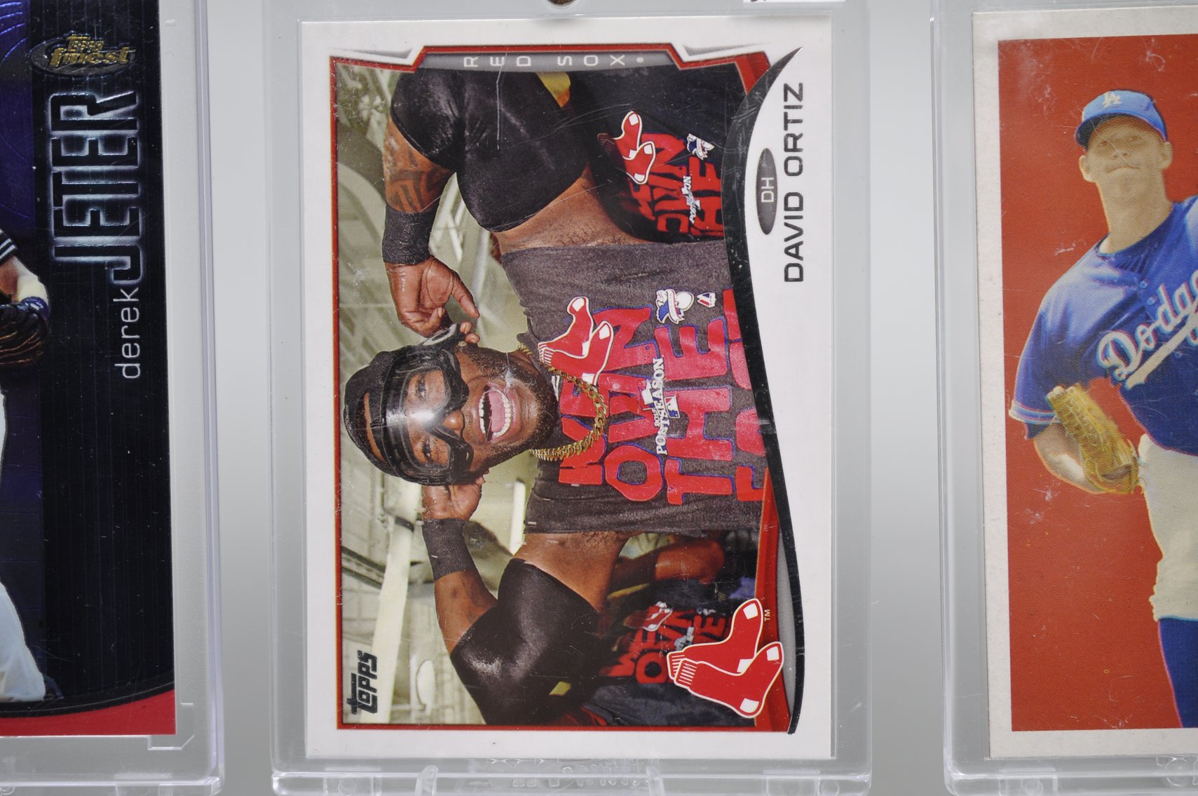 Kershaw, Ortiz, and Jeter Cards