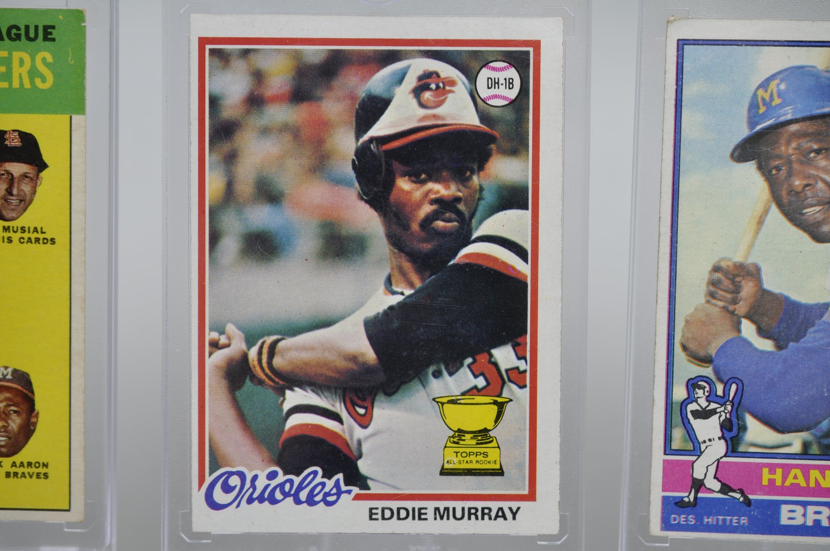 Aaron, Murray, & NL Leaders Cards