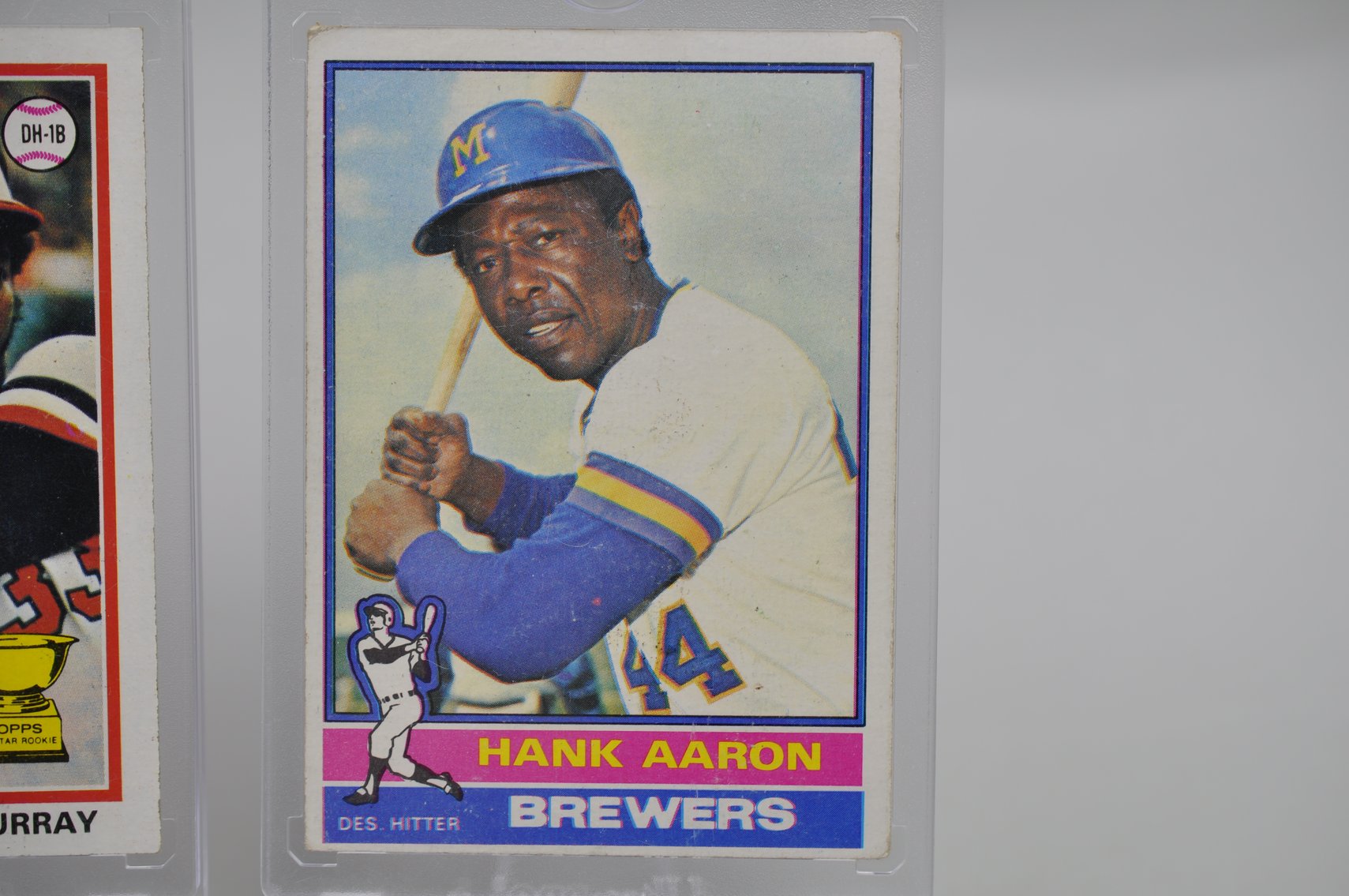 Aaron, Murray, & NL Leaders Cards