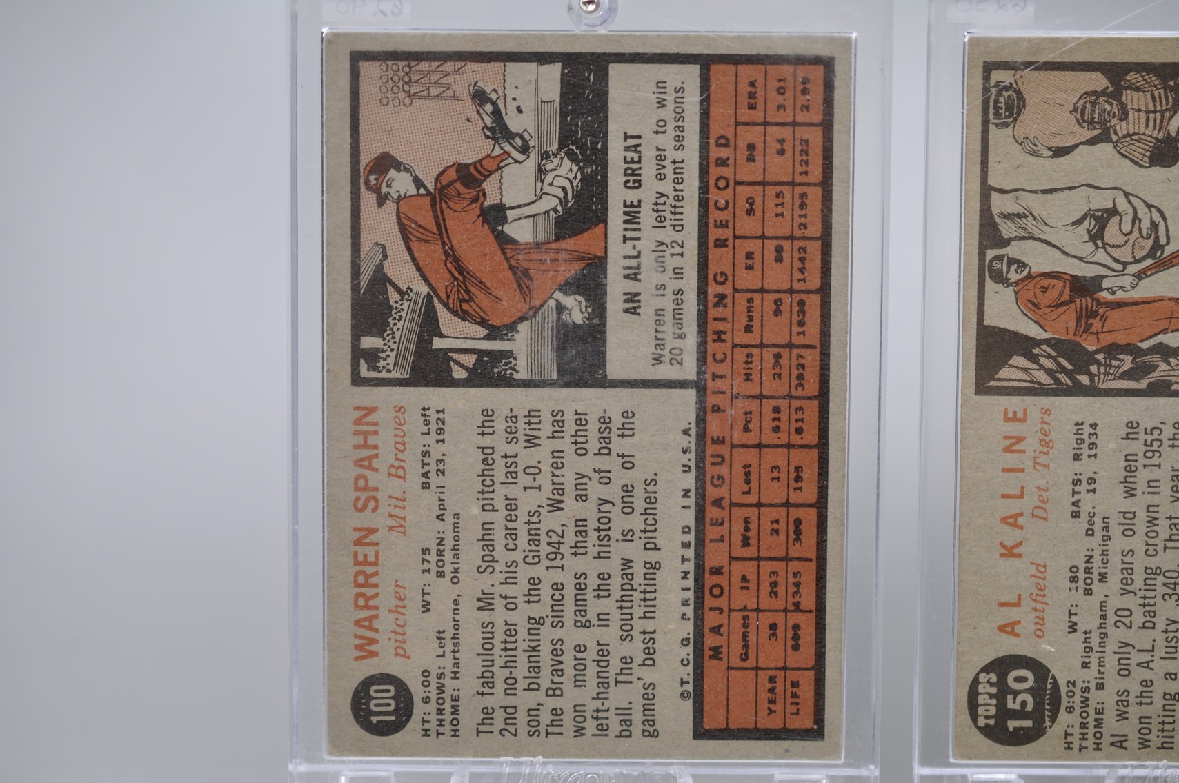 1962 Baseball Card Assortment