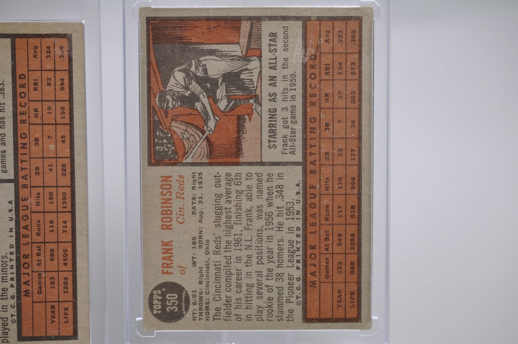 1962 Baseball Card Assortment