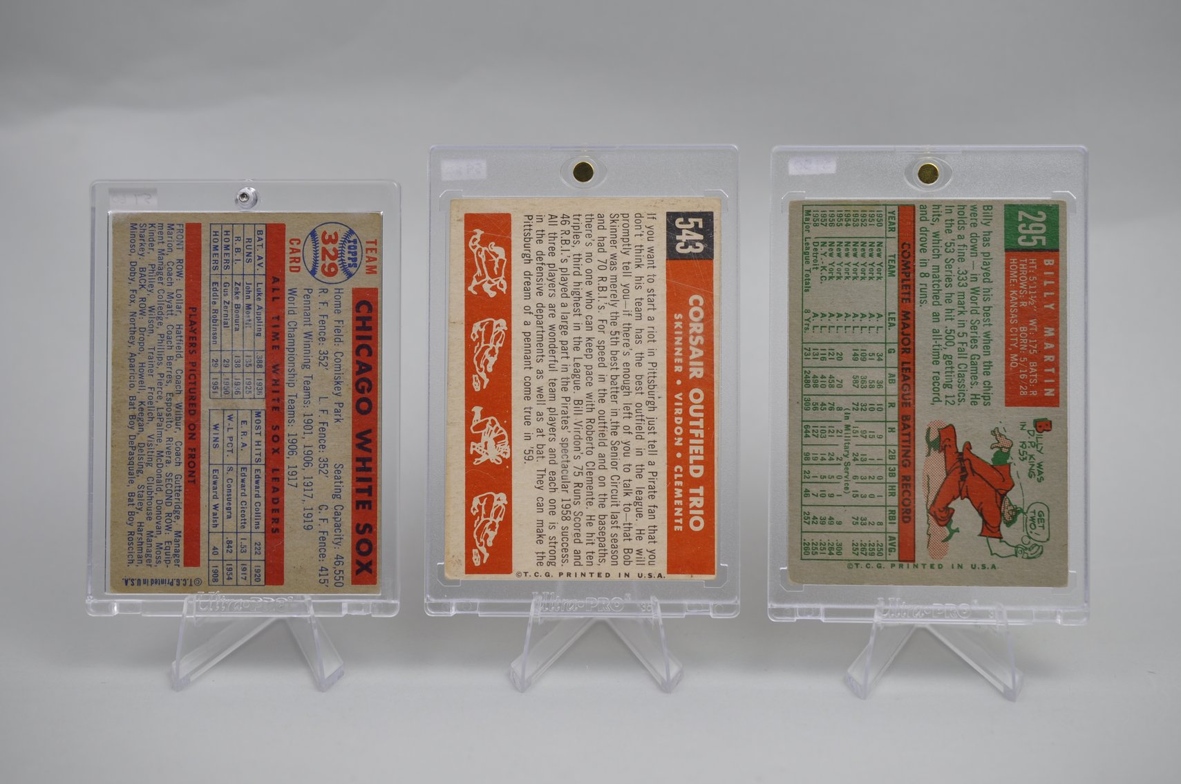 1957 & 1959 Baseball Card Assortment