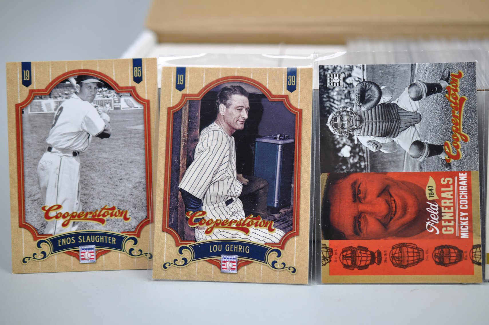 1996 Fleer E-XL Set & 2012 Panini Cooperstown Set