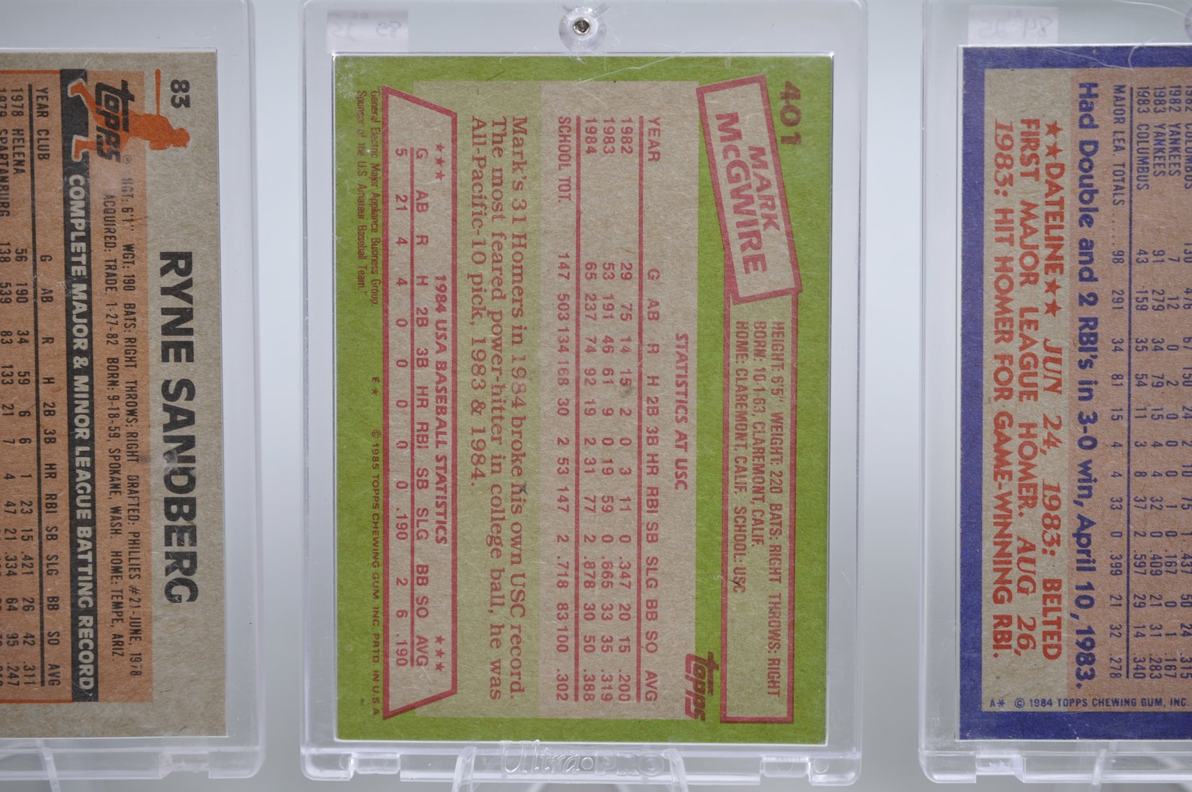 1980's Baseball Card Assortment