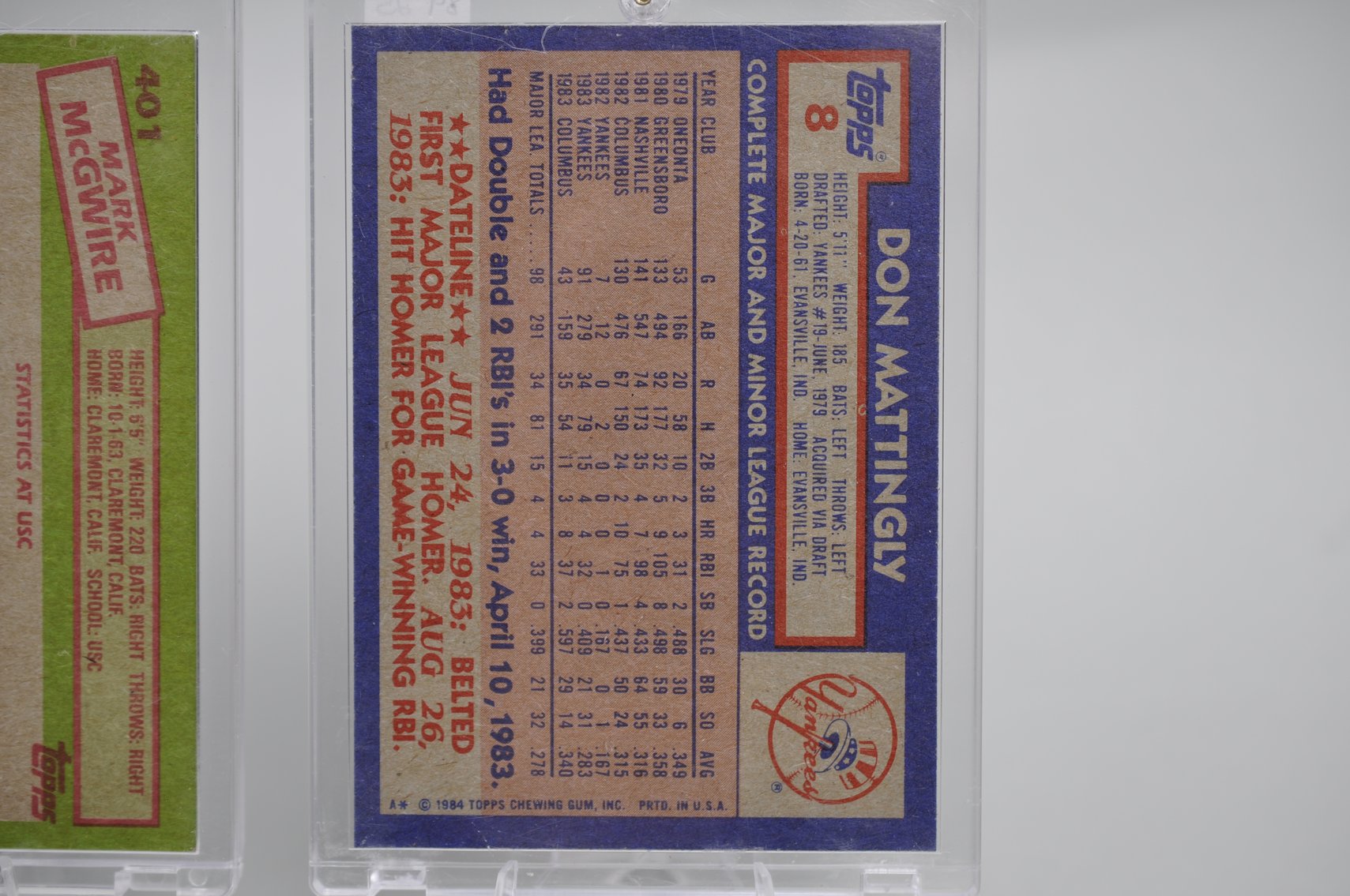 1980's Baseball Card Assortment