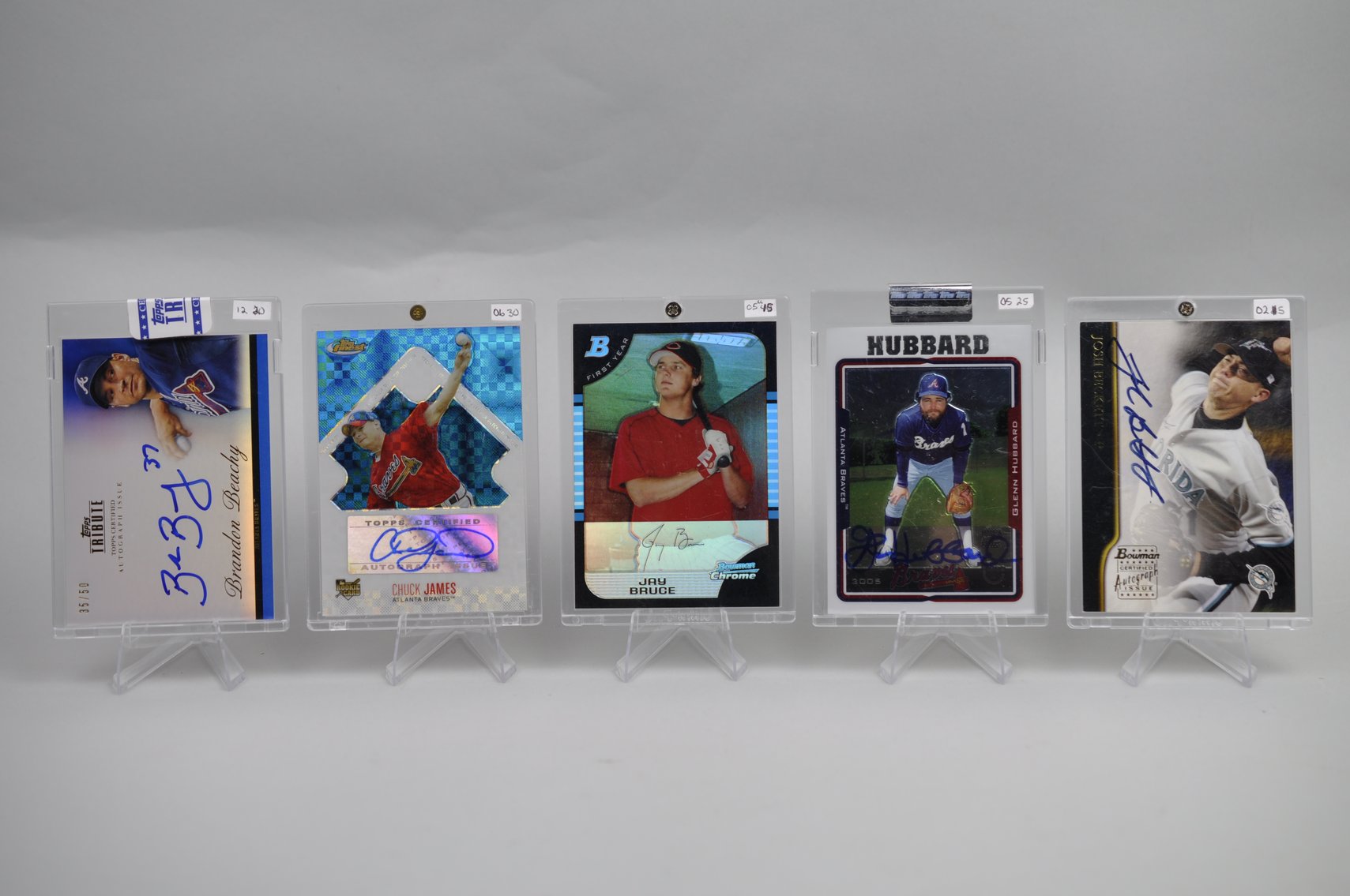 Moneyball Era Autographed Cards