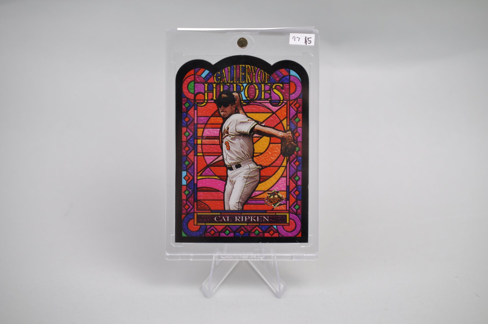 Cal Ripken Ltd Stained Glass Card