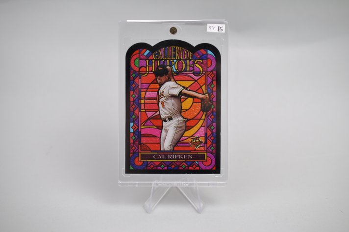 Cal Ripken Ltd Stained Glass Card
