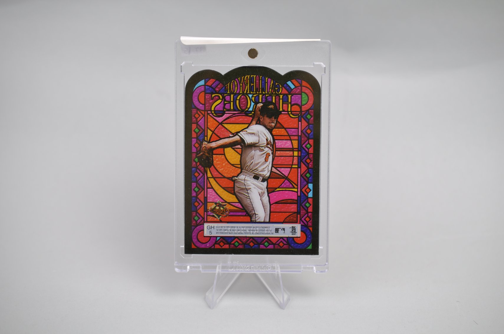 Cal Ripken Ltd Stained Glass Card