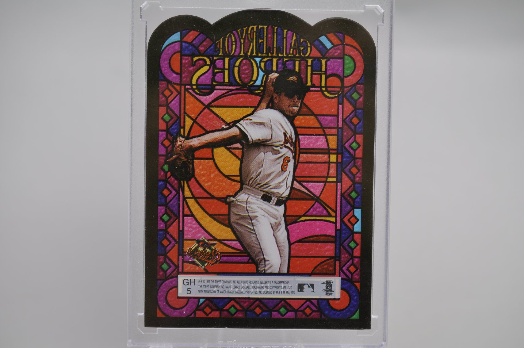 Cal Ripken Ltd Stained Glass Card