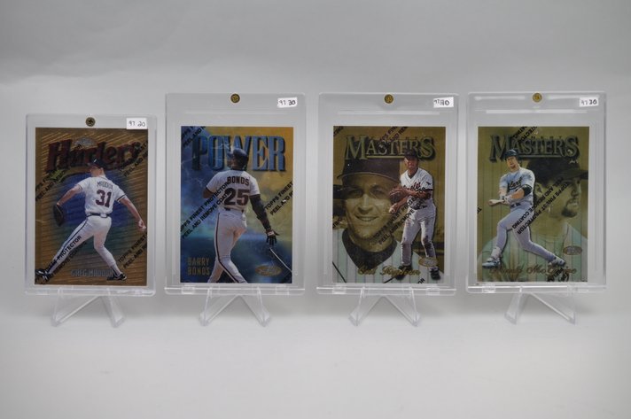 1997 Maddux, Bonds, Ripken, & McGwire Cards