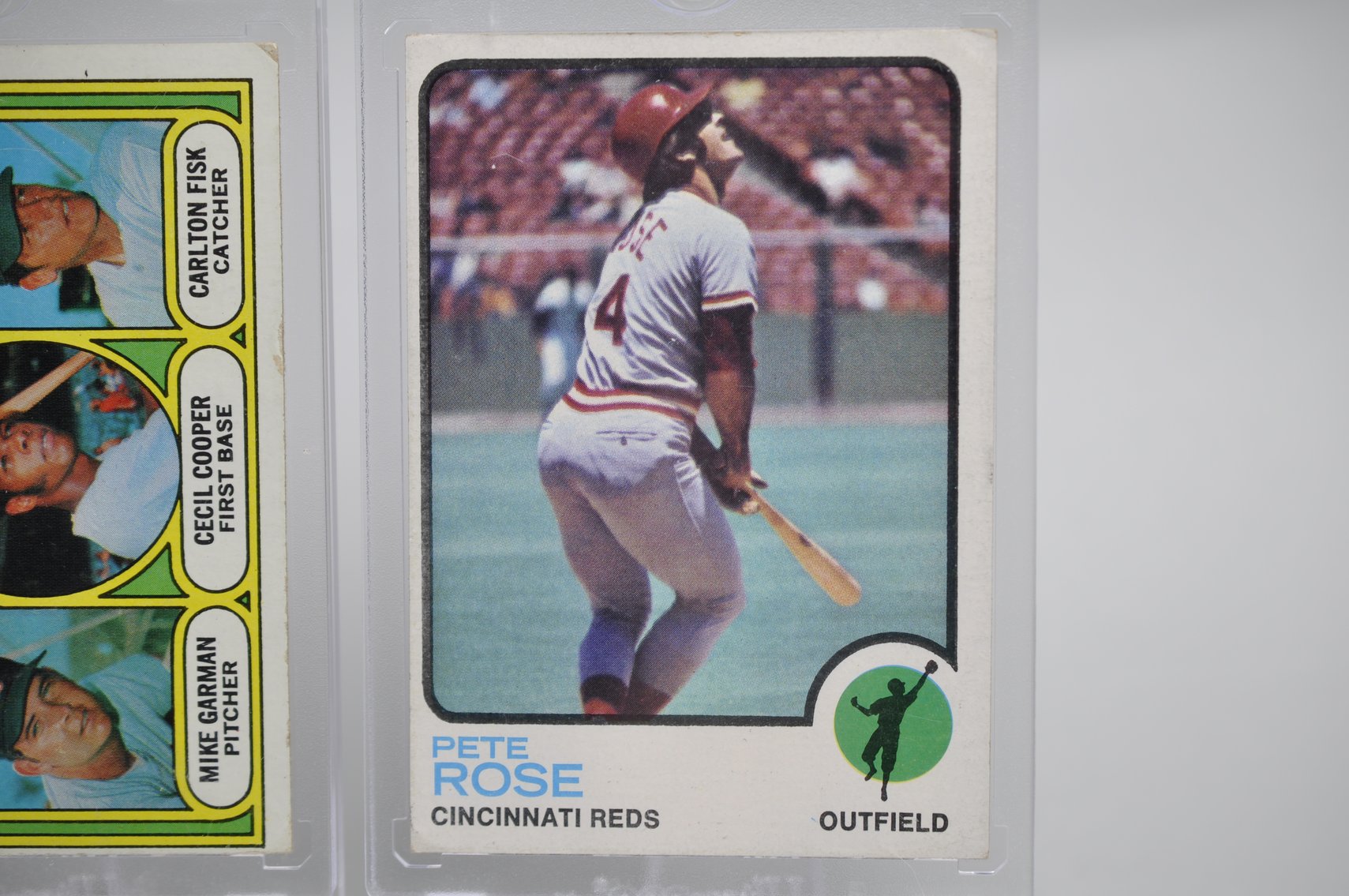 Mays, Rose, & 1972 Rookie Stars Card