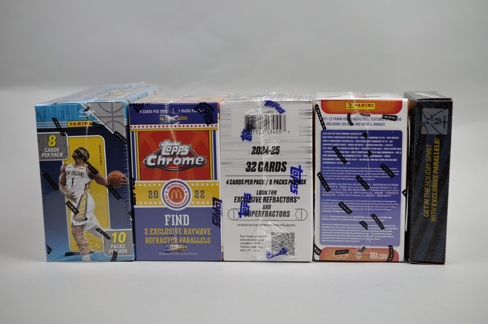 Boxed Basketball Trading Card Assortment