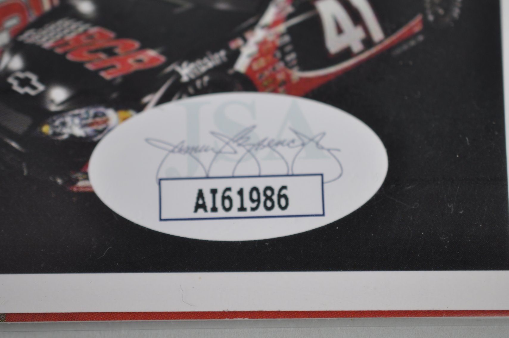 NASCAR Collection with Signed Driver Photos & Hats