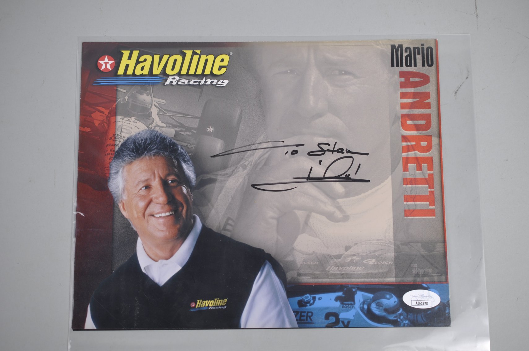 NASCAR Collection with Signed Driver Photos & Hats