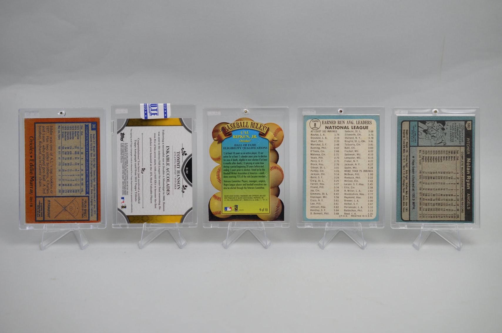 Baseball Cards Through the Ages