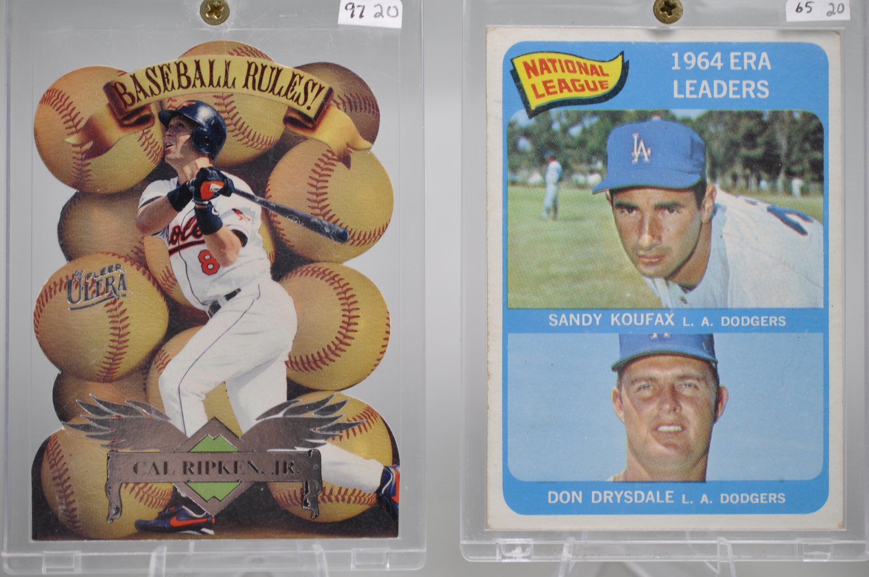 Baseball Cards Through the Ages